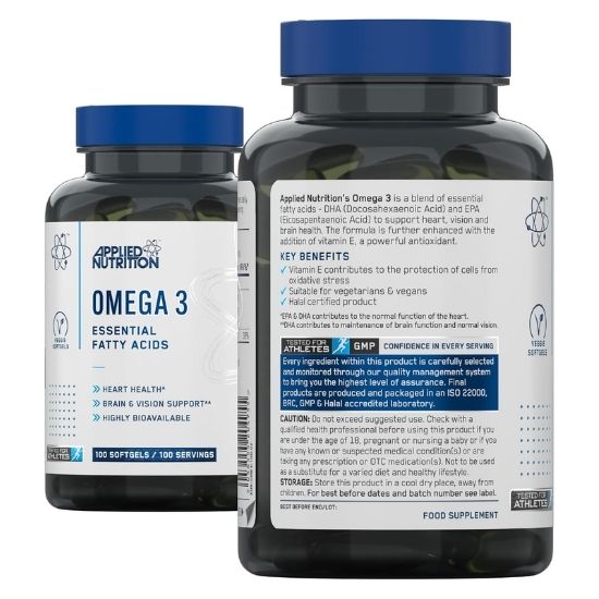 Omega 3, 100 softgels, Applied Nutrition