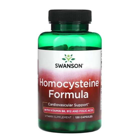 Homocysteine Formula, 120 caps, Swanson - Vitax.ro