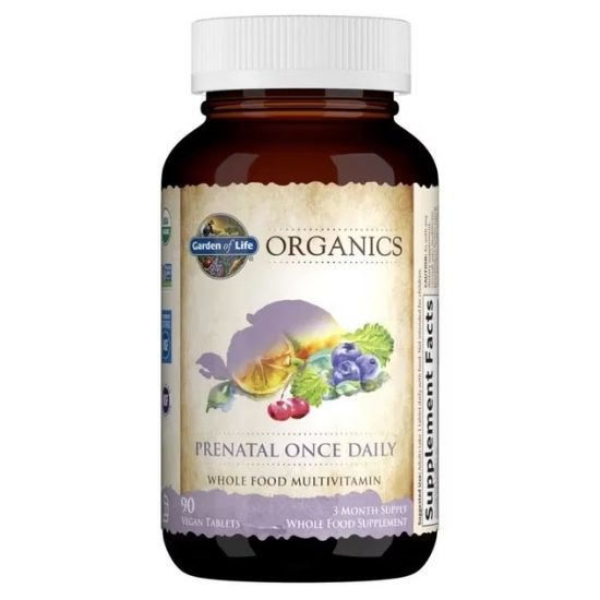 Mykind Prenatal Once Daily, 90 tabs, Garden of Life - Vitax.ro