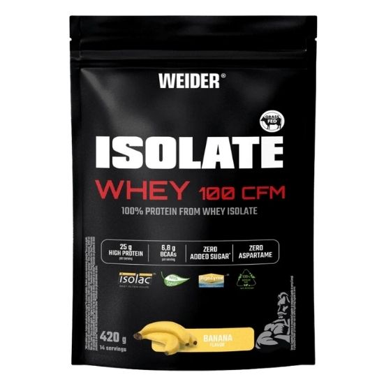 Isolate Whey 100 CFM, Banana, 420g, Weider