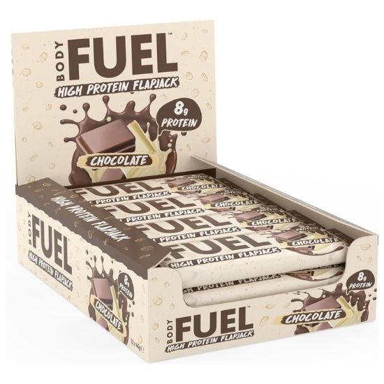 Bodyfuel Flapjack, Chocolate, 12 x 40g, Applied Nutrition - Vitax.ro