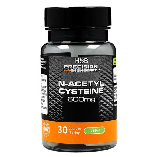 Precision Engineered N-Acetyl Cysteine, 600mg, 30 caps, Holland & Barrett - Vitax.ro