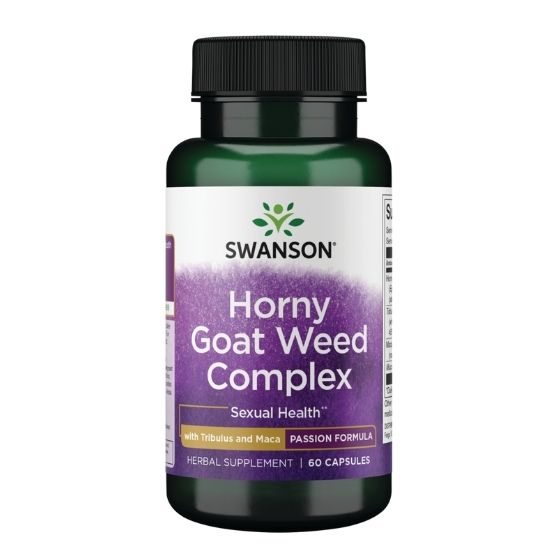 Horny Goat Weed Complex, 60 caps, Swanson - Vitax.ro