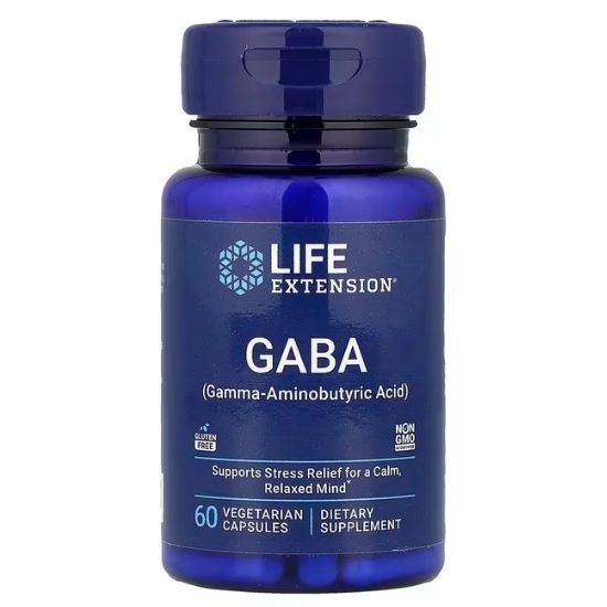 Gaba, 60 vcaps, Life Extension - Vitax.ro
