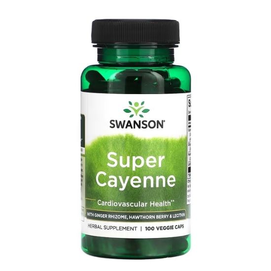 Super Cayenne, 100 vcaps, Swanson - Vitax.ro