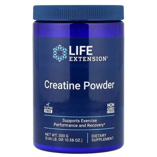 Creatine Powder, 300g, Life Extension - Vitax.ro