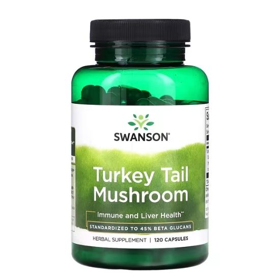 Turkey Tail Mushroom, 120 caps, Swanson - Vitax.ro