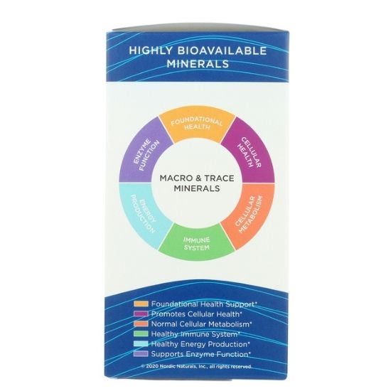 Multi Minerals without Iron & Copper, 90 caps, Nordic Naturals - Vitax.ro