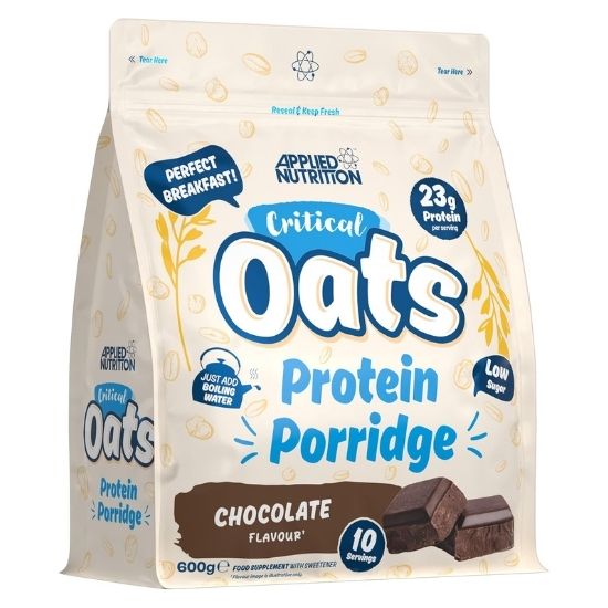 Critical Oats Protein Porridge, Chocolate, 600g, Applied Nutrition
