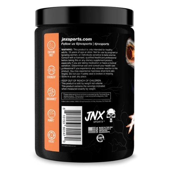 The Curse! Stim-Free Pump, Peach Mango, 572g, JNX Sports - Vitax.ro