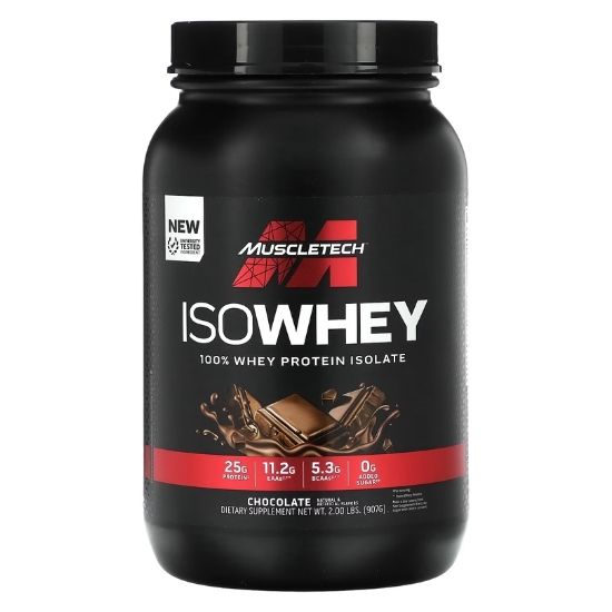 Iso Whey, Chocolate, 907g, MuscleTech - Vitax.ro