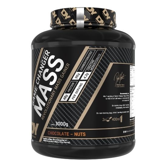 Game Changer Mass, Chocolate-Nuts, 3000g, Dorian Yates
