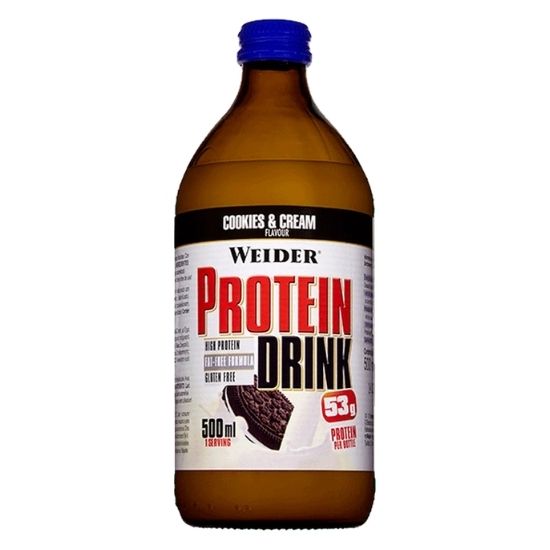 Protein Drink, Cookies, 500ml, Weider