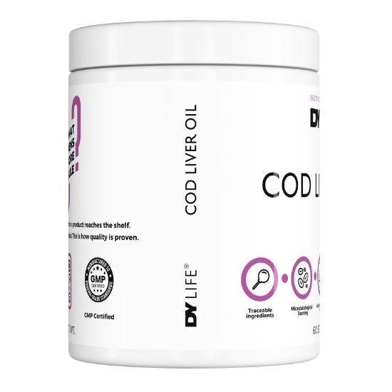 Cod Liver Oil, 60 Softgels, Dorian Yates