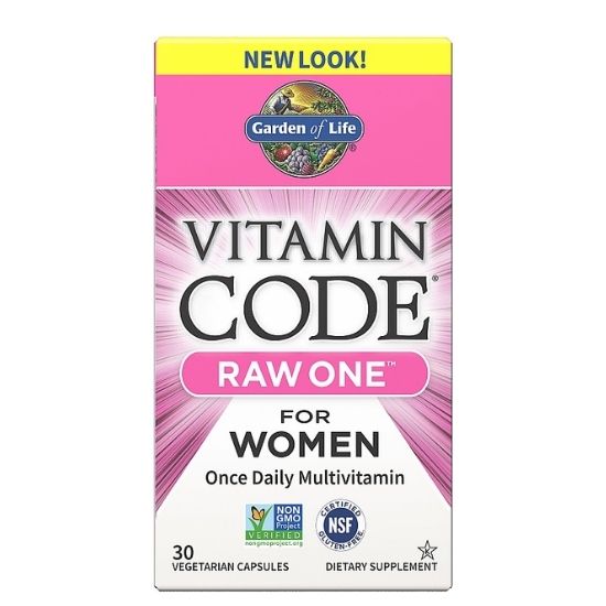Vitamin Code RAW ONE for Women, 30 vcaps, Garden of Life - Vitax.ro