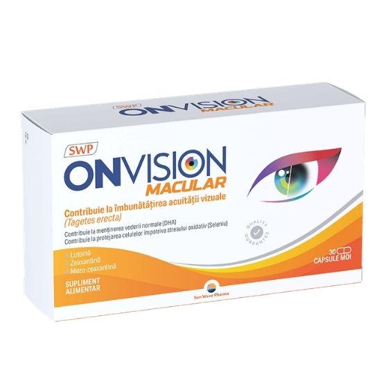 Onvision Macular, 30 capsule moi, Sun Wave Pharma