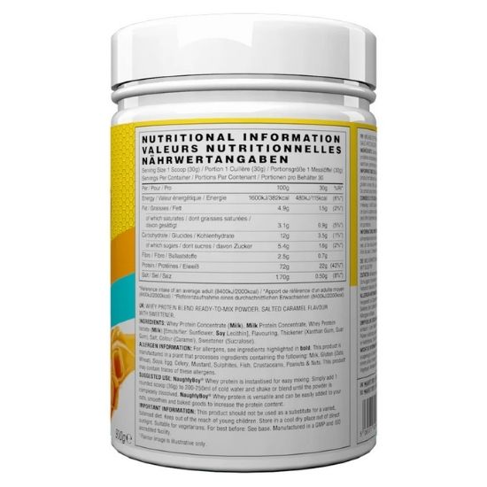Advanced Whey, Salted Caramel, 900g, Naughty Boy - Vitax.ro