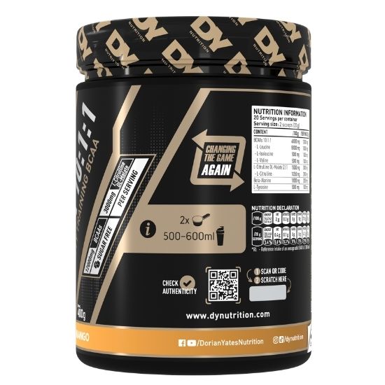 HIT BCAA 10:1:1, Mango, 400g, Dorian Yates