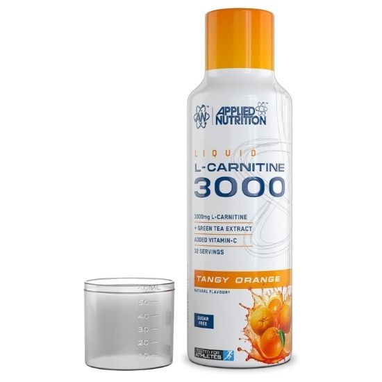 L-Carnitine Liquid 3000, Tangy Orange, 495 ml, Applied Nutrition