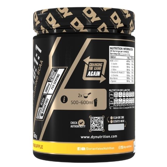 HIT BCAA 10:1:1, Pineapple, 400g, Dorian Yates