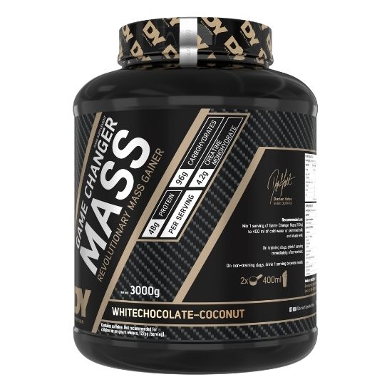 Game Changer Mass, White Chocolate-Coconut, 3000g, Dorian Yates
