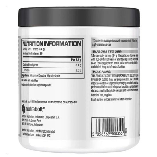 Cor-Performance Creatine, Unflavored, 306g, Cellucor - Vitax.ro