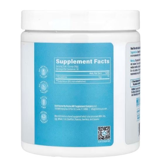 Glutamine, 300g, Revive - Vitax.ro
