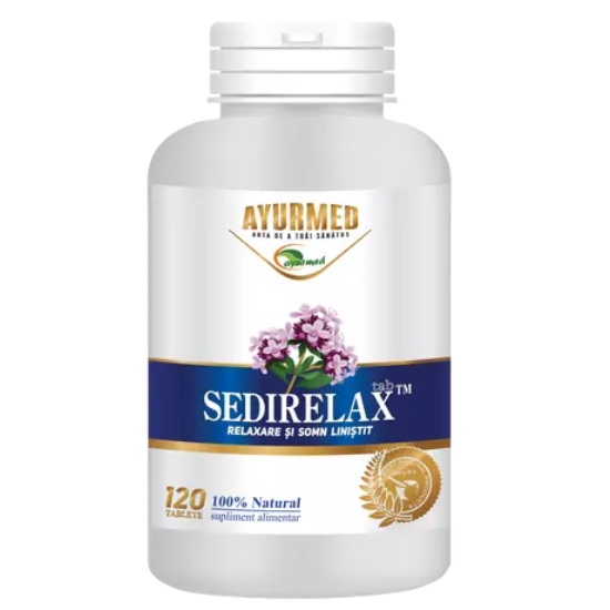 Sedirelax, Ayurmed, 120 Tablete, Ayurmed - Vitax.ro