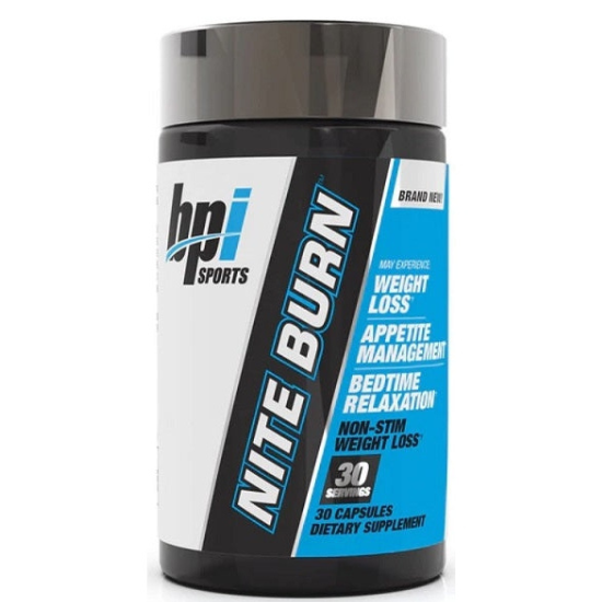 Nite-Burn, 30 caps, BPI Sports
