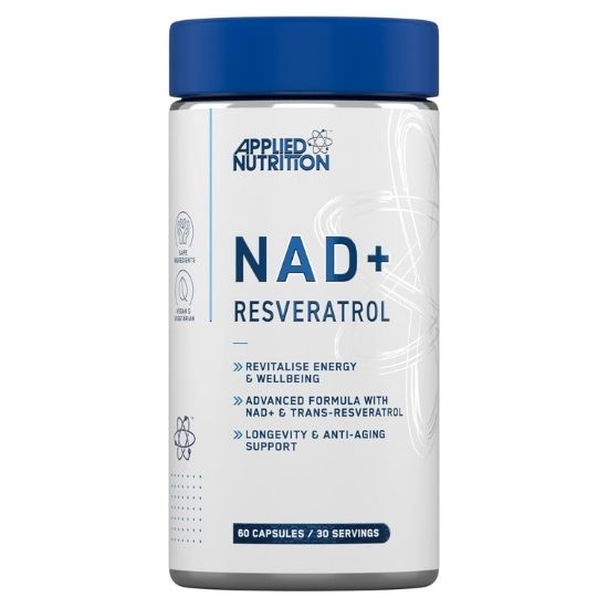 NAD+ Resveratrol, 60 caps, Applied Nutrition