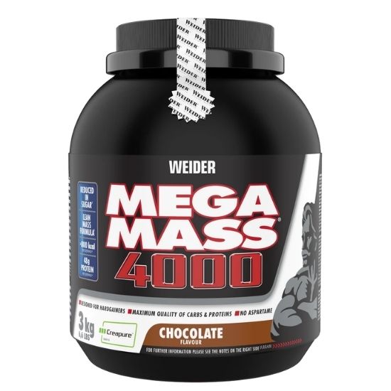 Mega Mass 4000, Chocolate 3000g, Weider