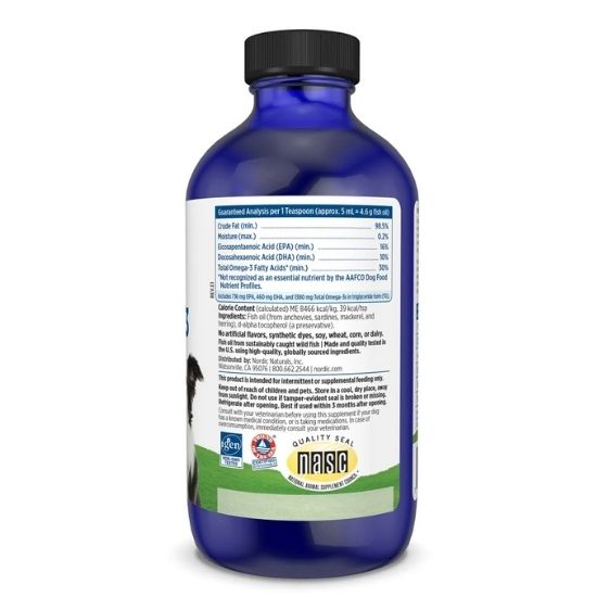 Omega-3 Pet, 237 ml, Nordic Naturals - Vitax.ro