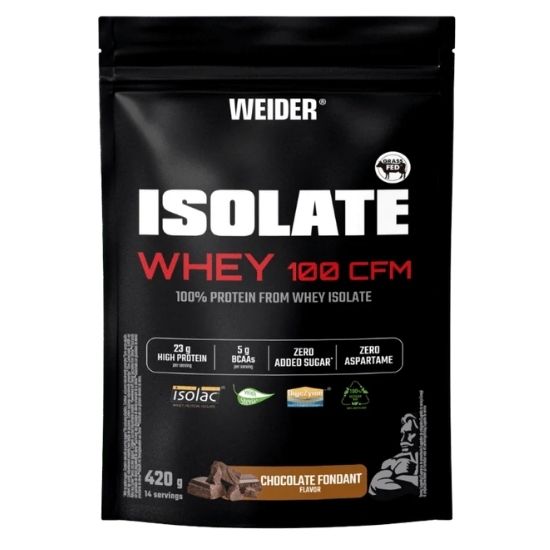 Isolate Whey 100 CFM, Chocolate Fondant, 420g, Weider