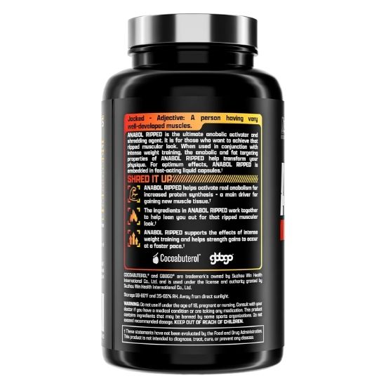 Anabol Ripped, 60 liquid caps, Nutrex - Vitax.ro