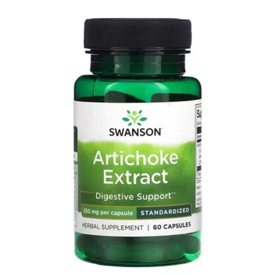 Artichoke Extract, 250mg, 60 caps, Swanson - Vitax.ro