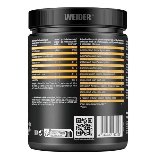 Clear Isolate, Peach Ice Tea, 500g, Weider