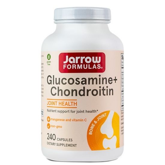 Glucosamine+Chondroitin, 240 caps, Jarrow Formulas - Vitax.ro