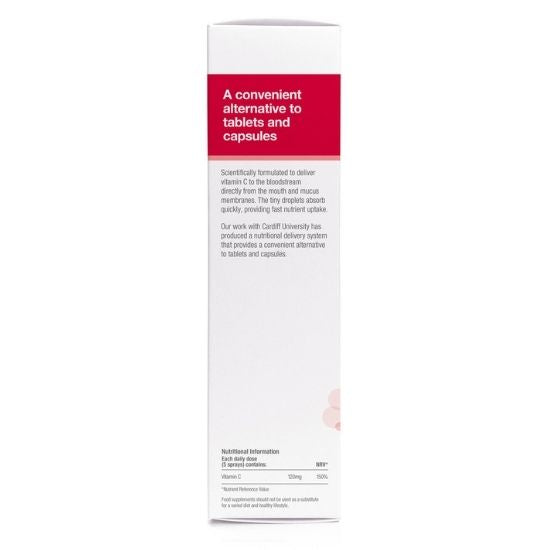 Vitamin C Daily Oral Spray, Natural Cherry and Pomegranate, 50 ml, BetterYou - Vitax.ro