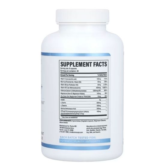 Calm+, 180 vcaps, Revive - Vitax.ro