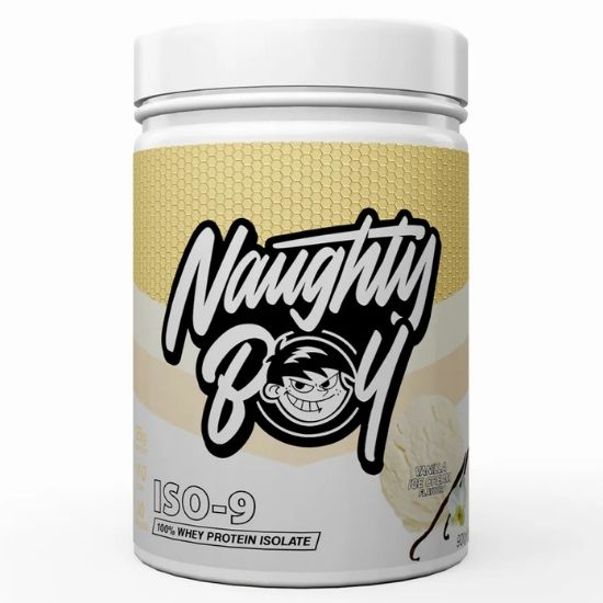 Iso-9, Vanilla Ice Cream, 900g, Naughty Boy - Vitax.ro