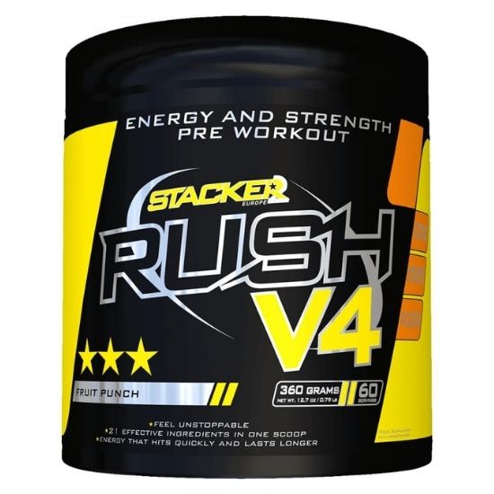 Rush V4, Fruit Punch, 360g, Stacker2 Europe - Vitax.ro