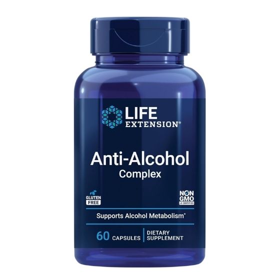 Anti-Alcohol Complex, 60 caps, Life Extension - Vitax.ro