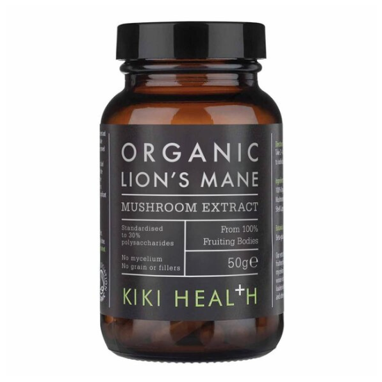Lion's Mane Extract Organic, 50g, KIKI Health - Vitax.ro