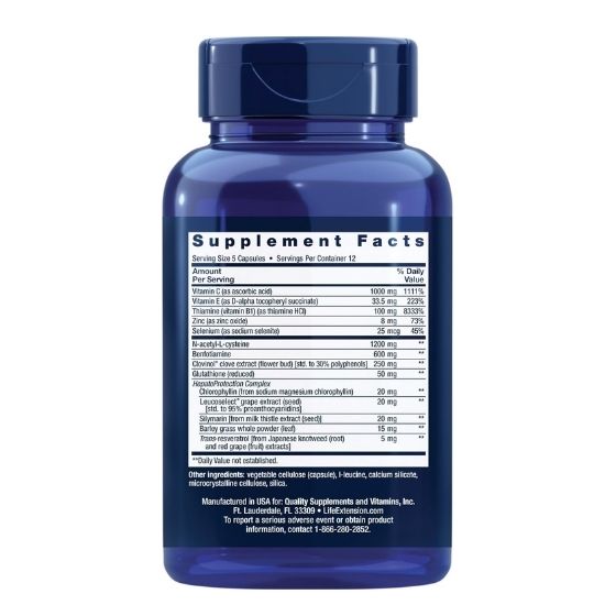 Anti-Alcohol Complex, 60 caps, Life Extension - Vitax.ro