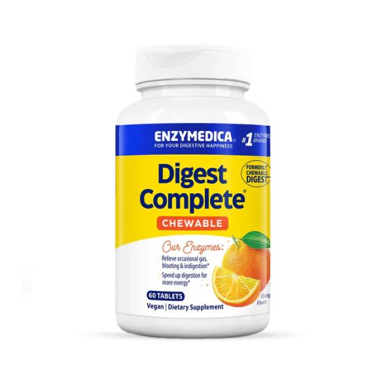 Digest Complete Chewable, Orange - 60 tabs - Vitax.ro