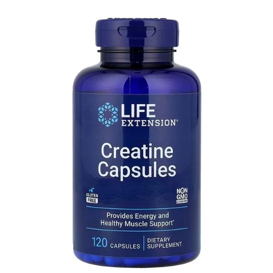 Creatine Capsules, 120 caps, Life Extension - Vitax.ro
