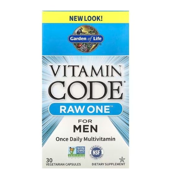 Vitamin Code Raw One for Men, 30 vcaps, Garden of Life - Vitax.ro