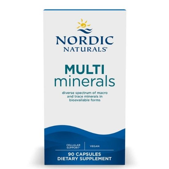 Multi Minerals, 90 caps, Nordic Naturals - Vitax.ro