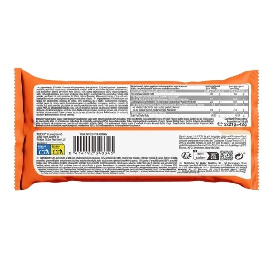 Protein Cups, Peanut Butter, 2 x 21g, Weider