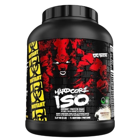 Hardcore Iso, Cookies & Cream, 2270g, Mutant - Vitax.ro
